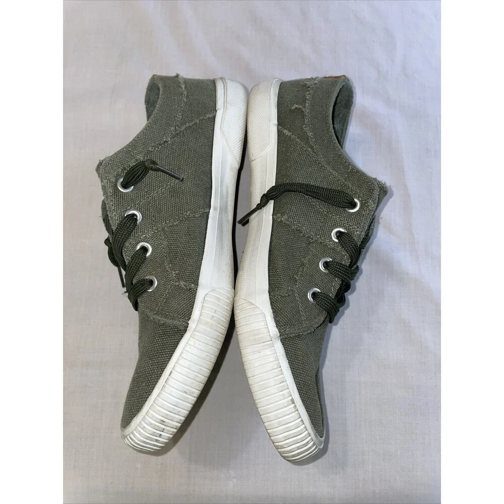 Tommy Bahama Women’s Casual Canvas Shoes Size 9 M Green Beach River Comfort